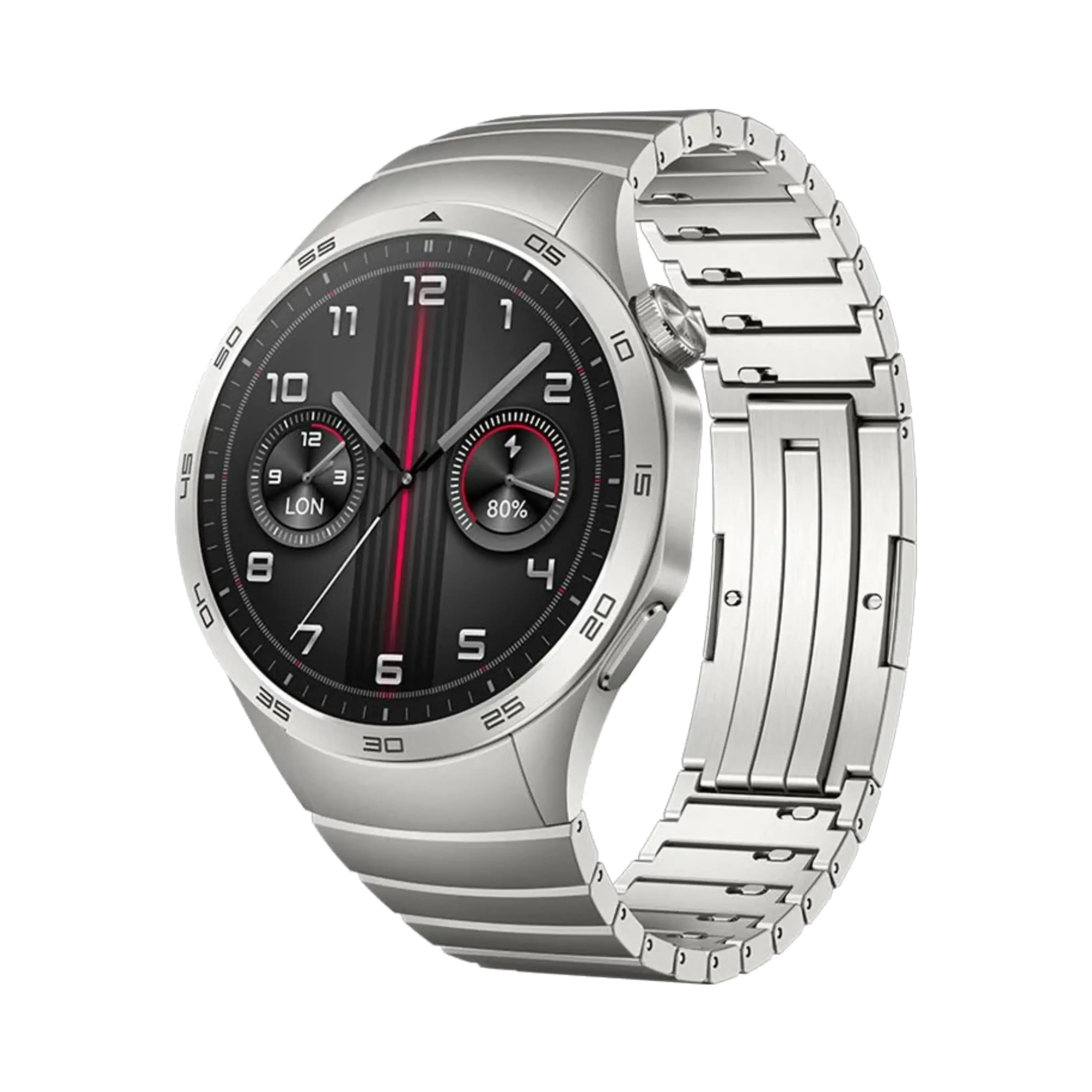 Huawei Watch GT 4 - Paslanmaz Çelik - 46mm - GPS - Gümüş