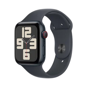 Apple Watch SE - Alüminyum - 44mm - GPS - Gece yarısı