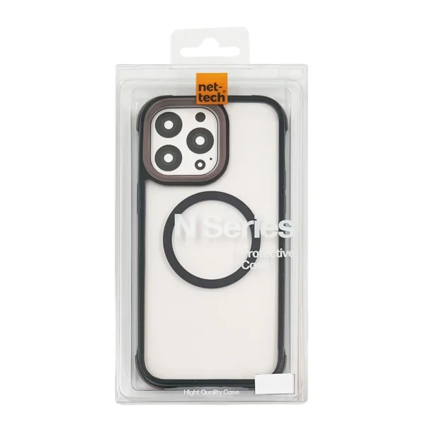 Nettech Apple iPhone 15 Pro Max Uyumlu NT-N040 Arka Koruma Kılıf (Kahverengi) NT-108220 - 3