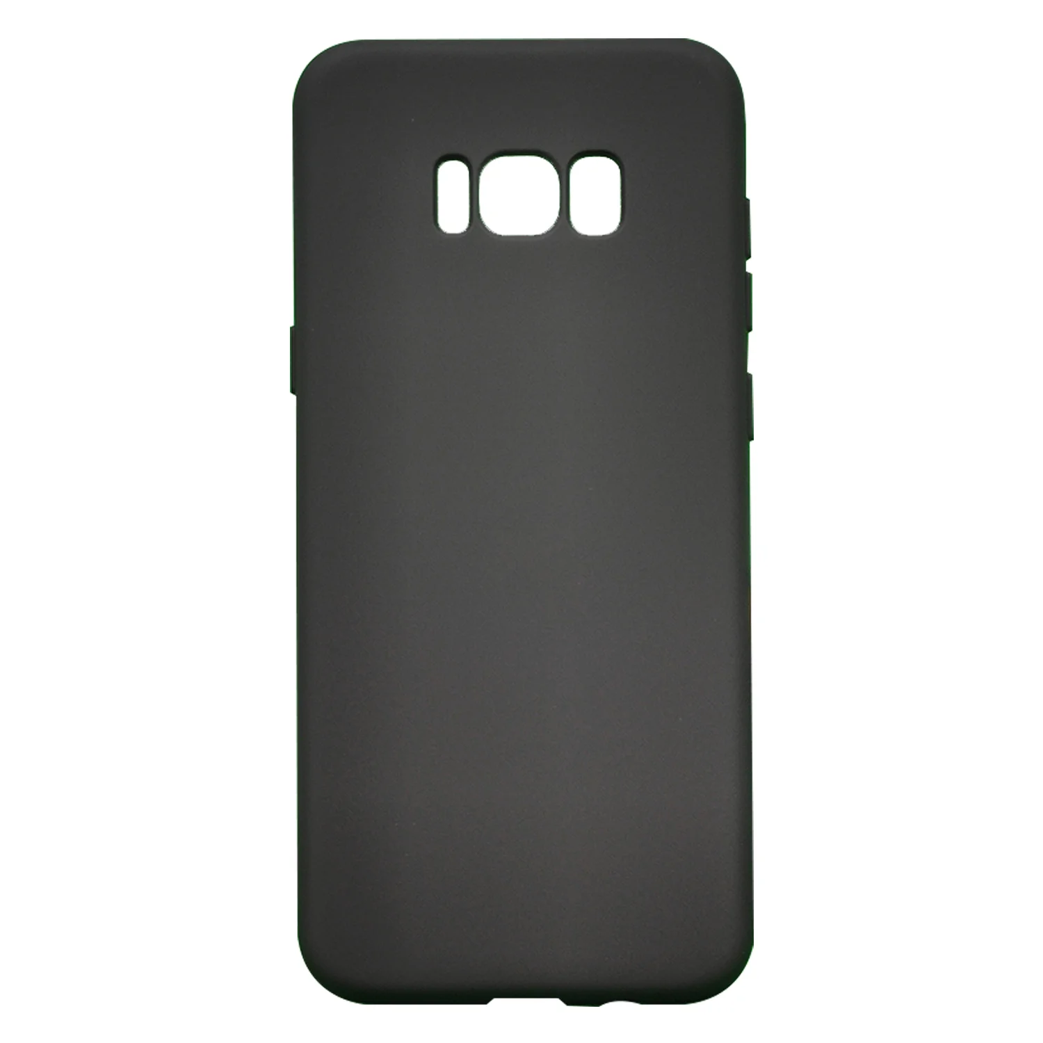Nettech Samsung Galaxy G955 S8 Plus Uyumlu Nano Arka Koruma Kılıf (Siyah) NT-93912