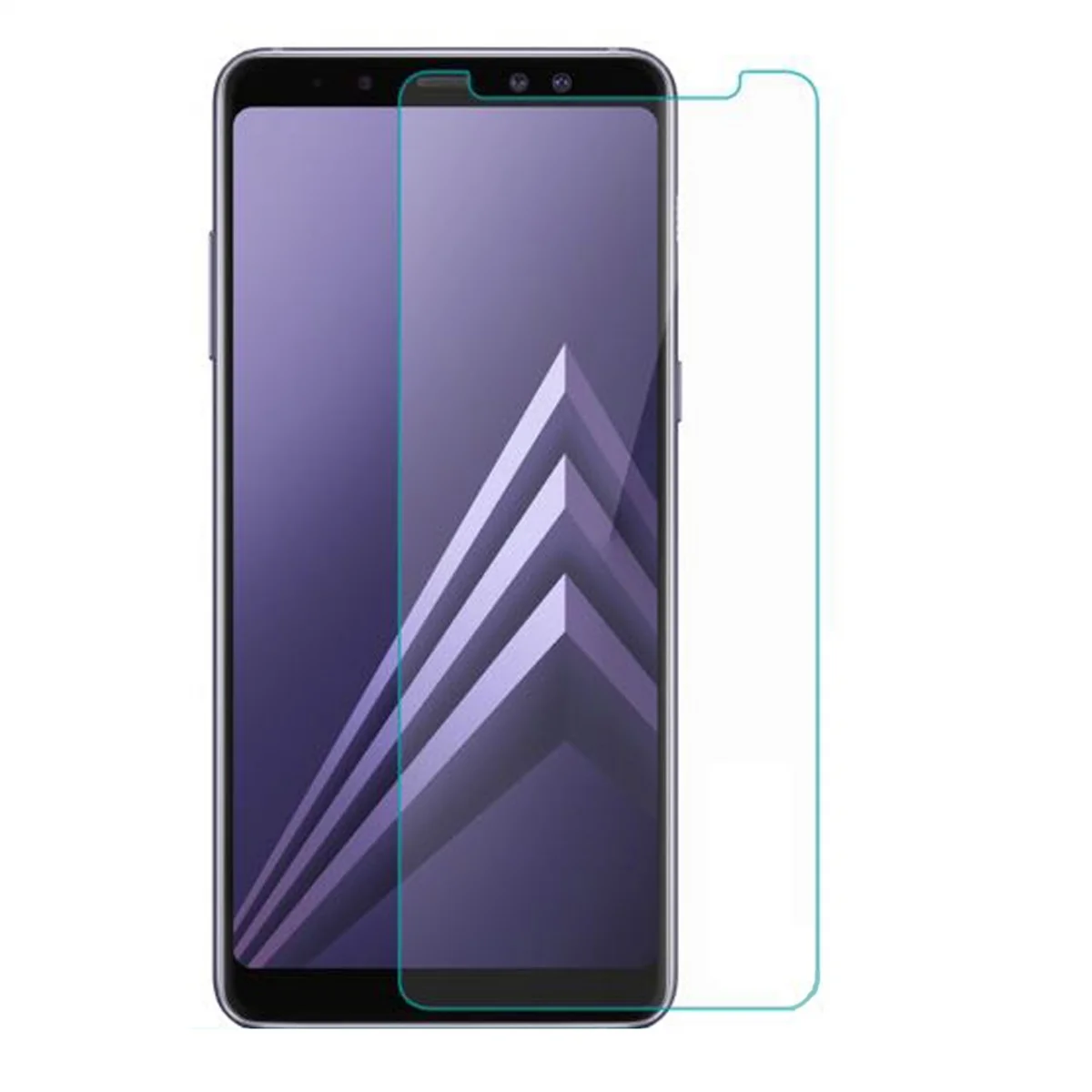Helt Samsung Galaxy A730 A8 Plus 2018 Uyumlu Ön Koruma Nano Ekran Koruyucu (Şeffaf) NT-26328
