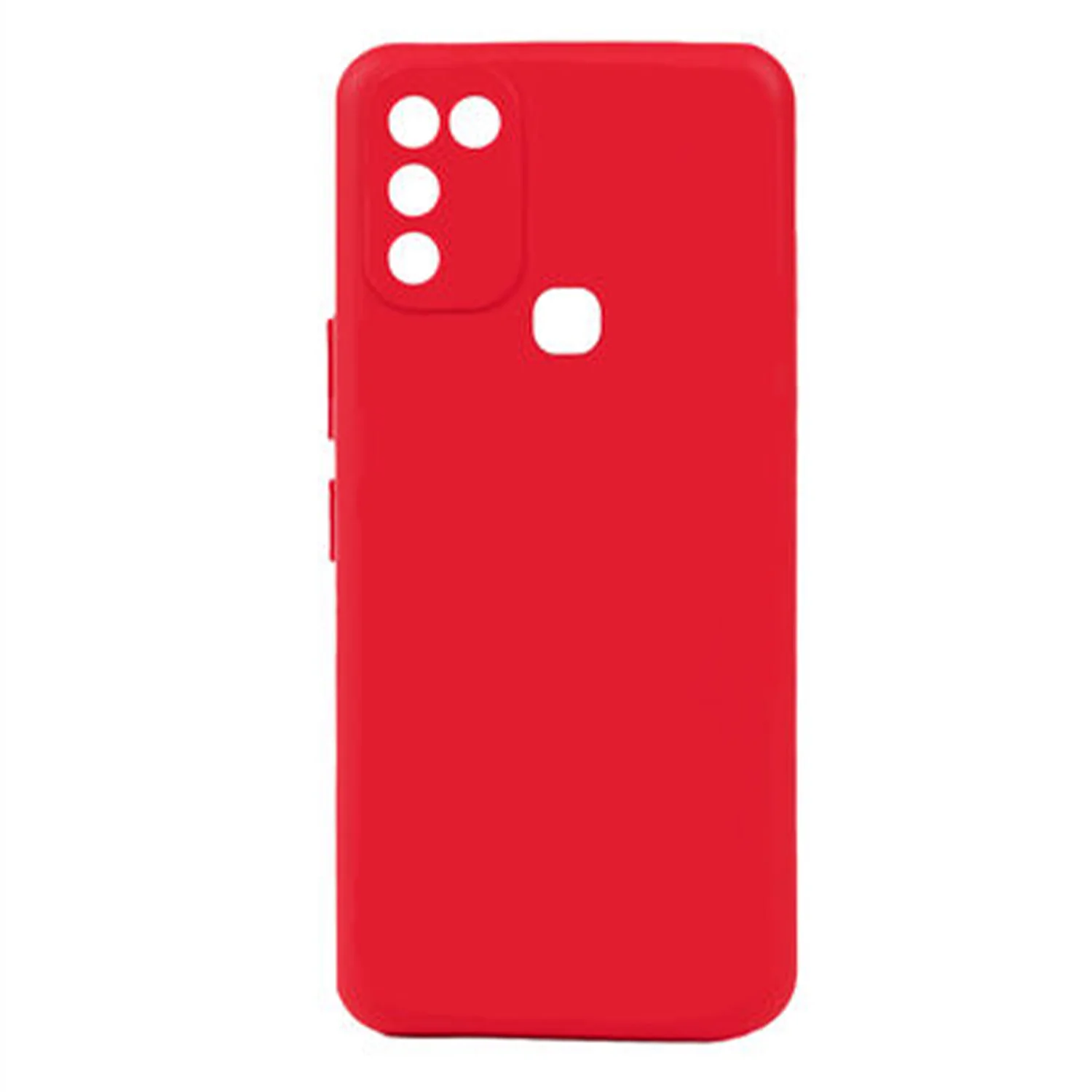 Nettech İnfinix Hot 11 Play Uyumlu Trend Seri Arka Koruma Kılıf (Kırmızı) NT-97781