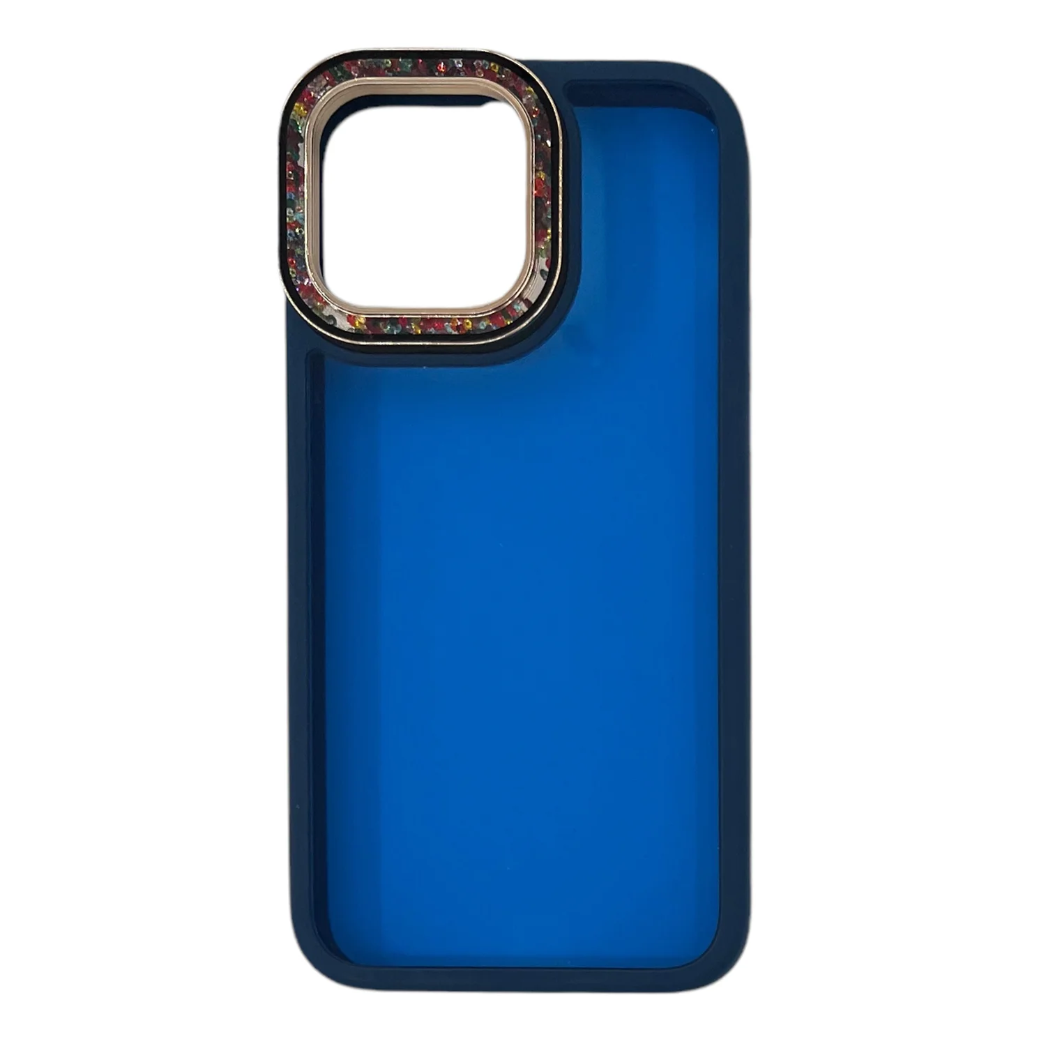 Nettech Apple iPhone 14 Pro Max Uyumlu NT-N027 Diamond Arka Koruma Kılıf (Mavi Koyu) NT-106918