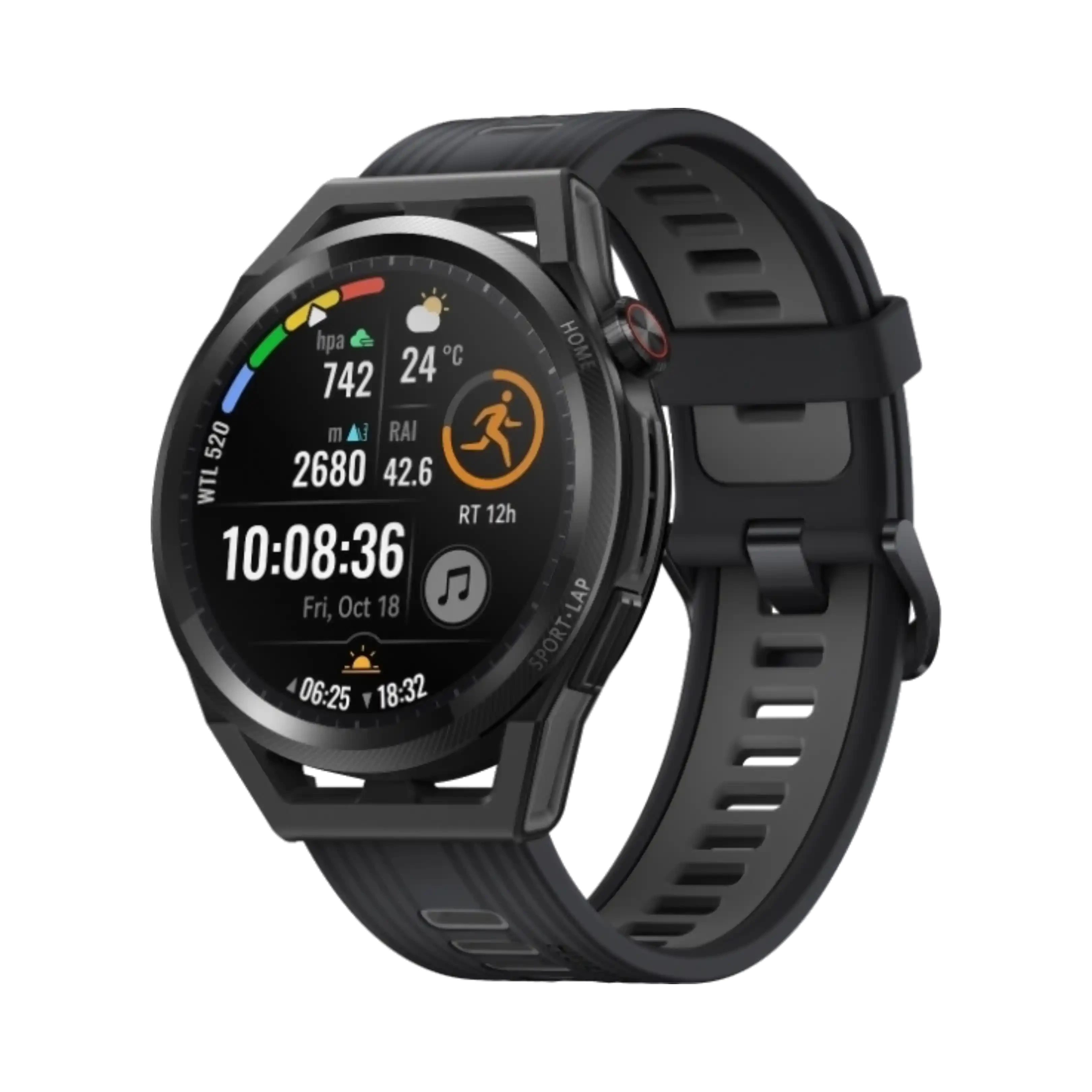 Huawei Watch GT Runner - Polimer - 46.4mm - Bluetooth - Siyah