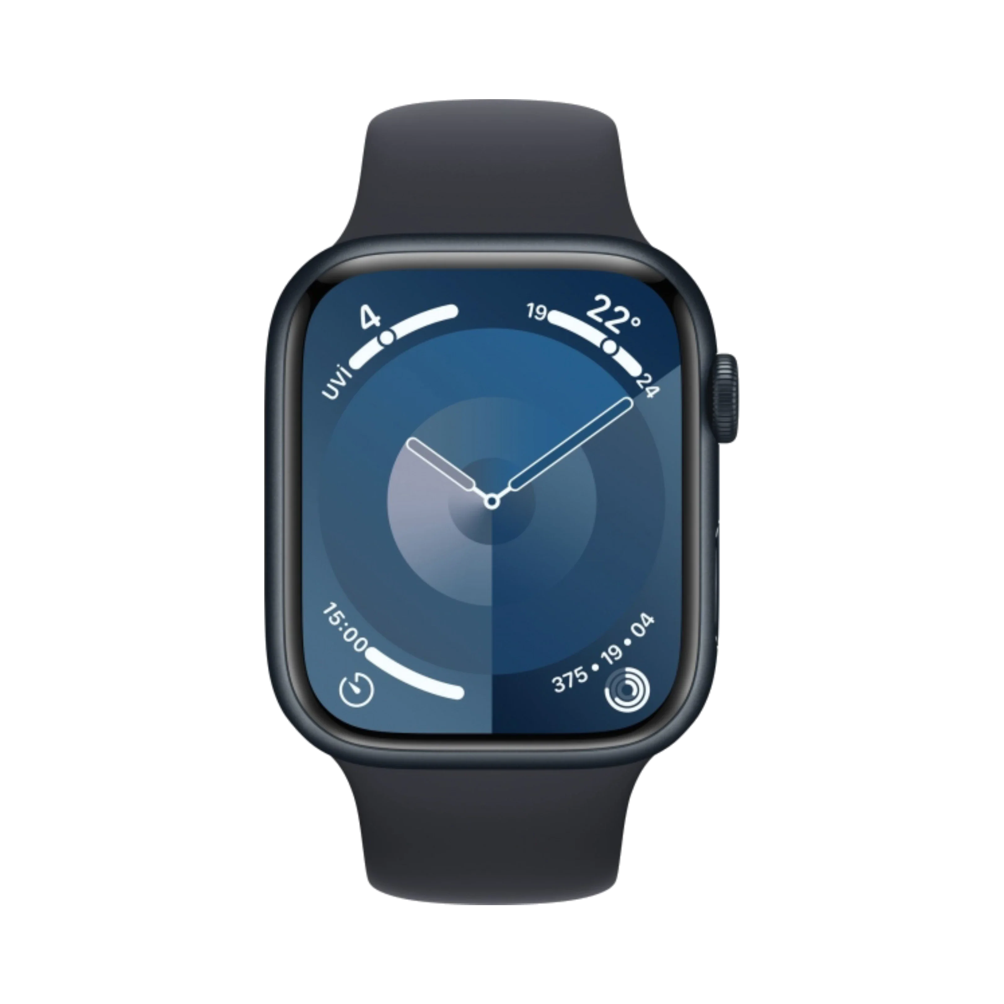 Apple Watch Series 9 - Alüminyum - 41mm - Cellular - Gece yarısı
