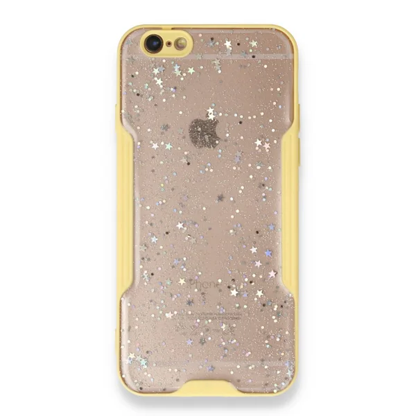 Nettech Apple iPhone 6S Uyumlu Platin Simli Arka Koruma Kılıf (Karışık/Çok Renkli) NT-89581 - 4