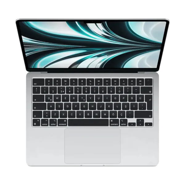 Apple MacBook Air 13.6 inch (13.6-inch, 2022) - 2.42 GHz M2 8GPU - 16 GB - 1 TB - Gümüş - 2