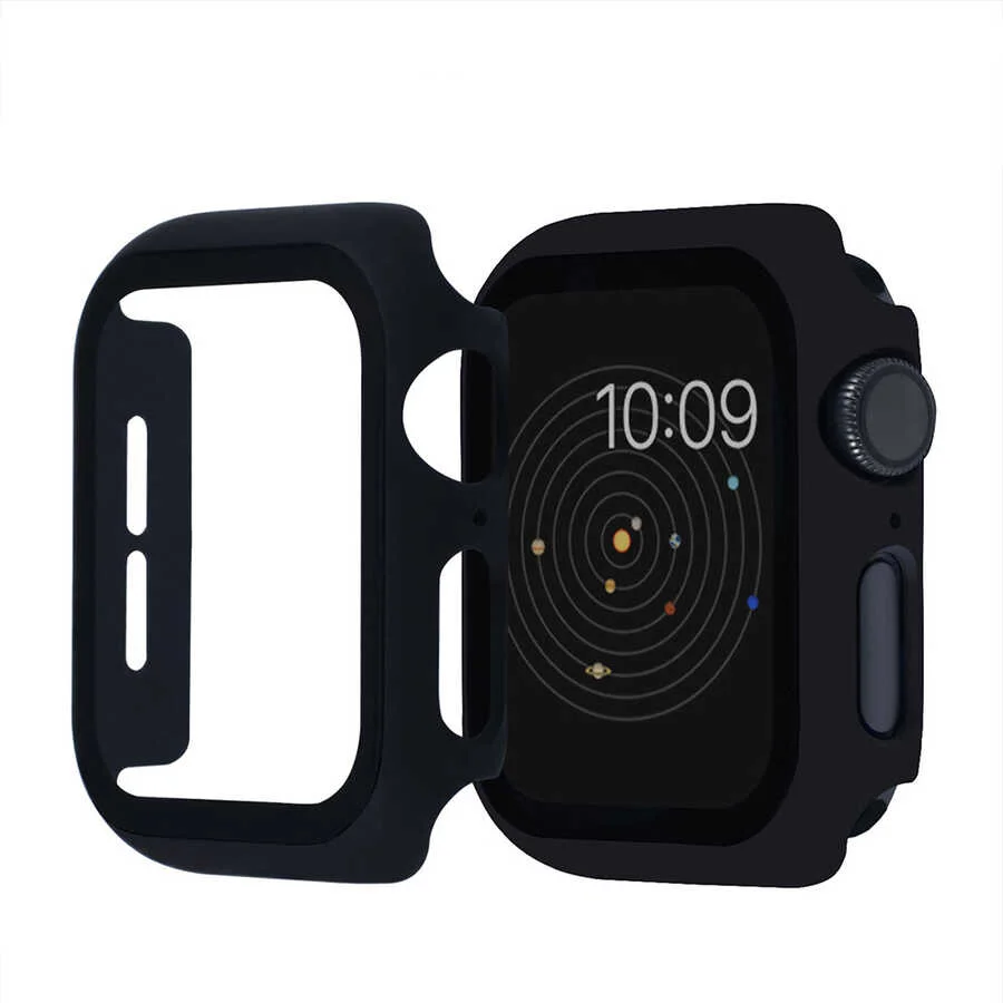 Apple Watch 44mm Zore Watch Gard 01 Ekran Koruyucu - Siyah