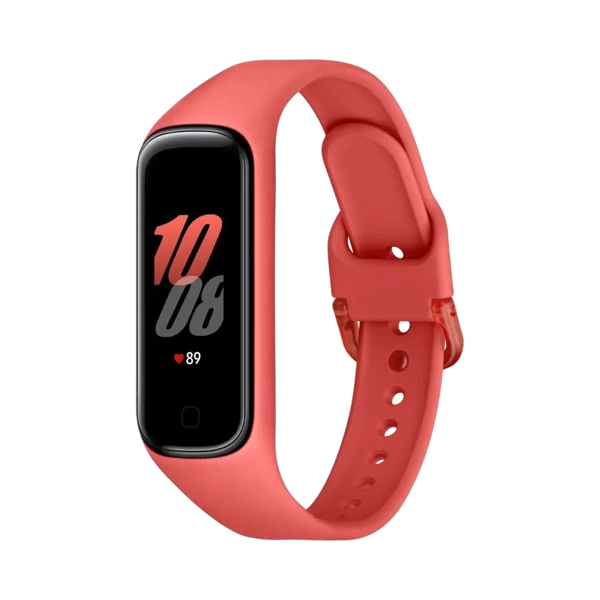 Samsung Galaxy Fit2 - Plastik - 46.6mm x 18.6mm - Bluetooth - Kırmızı - 1