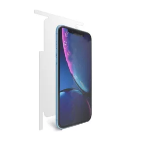 Exquıs Apple iPhone 12 Uyumlu Arka Koruma Full Cover Nano Ekran Koruyucu (Şeffaf) NT-89824
