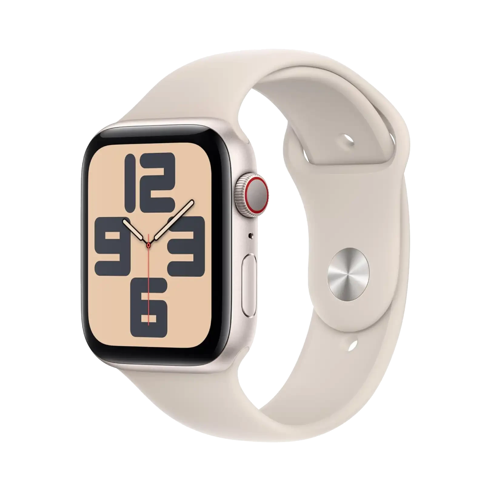 Apple Watch SE 2 - Alüminyum - 44mm - GPS + Cellular - Yıldız Işığı