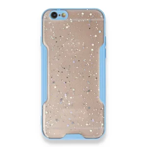 Nettech Apple iPhone 6S Uyumlu Platin Simli Arka Koruma Kılıf (Karışık/Çok Renkli) NT-89581
