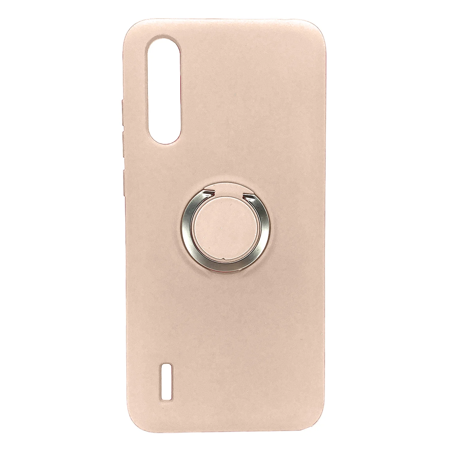 Nettech Xiaomi Mi A3 Lite Uyumlu Nano Ring Arka Koruma Kılıf (Pembe) NT-81850