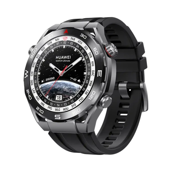 Huawei Watch Ultimate - Zirkonyum - 49mm - Bluetooth - Siyah - 1