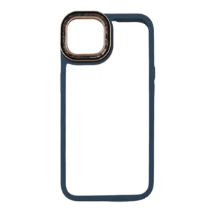 Nettech Apple iPhone 14 Uyumlu NT-N027 Diamond Arka Koruma Kılıf (Mavi) NT-106908