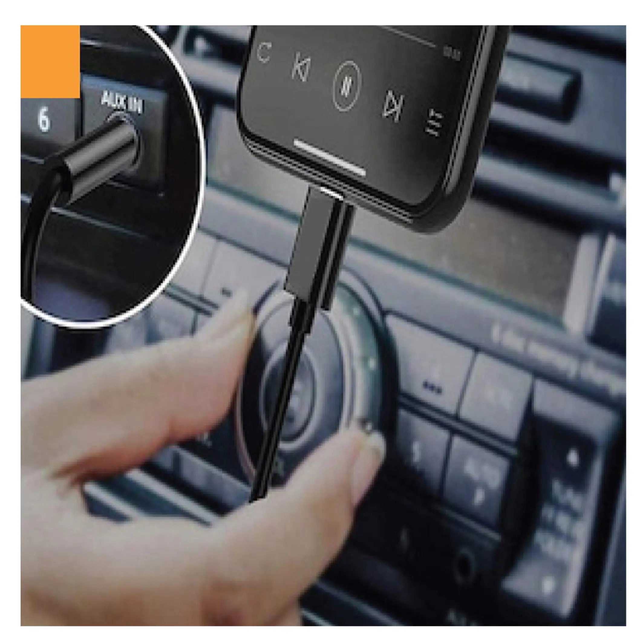 Nettech NT-AC03 İp Örgü 100 Cm Jack To Lightning Aux Kablo (Siyah) NT-100946