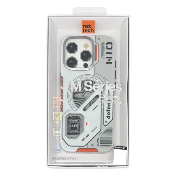 Nettech Apple iPhone 16 Pro Max Uyumlu NT-N043 Arka Koruma Kılıf (Beyaz) NT-110957 - 3