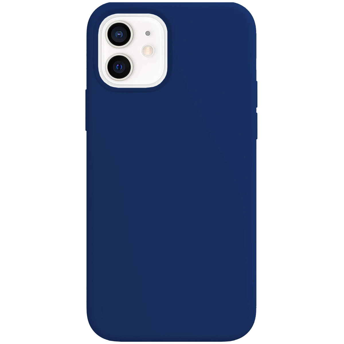 Buff İPhone 12 Mini Rubber S Kılıf Navy Blue