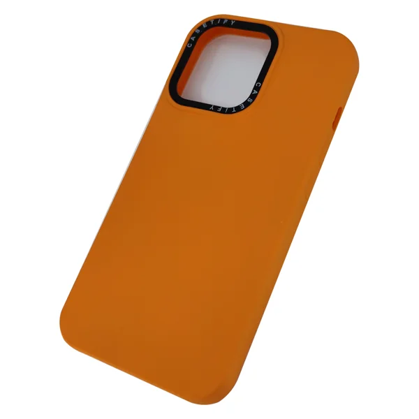 Nettech Apple iPhone 13 Pro Max Uyumlu CaseTify Style Arka Koruma Kılıf (Turuncu) NT-95742 - 2