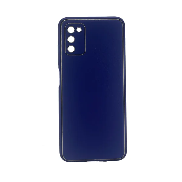 Nettech Samsung Galaxy A14 5G Uyumlu Coco Leather Seri Arka Koruma Kılıf (Derin Mor) NT-99894 - 1