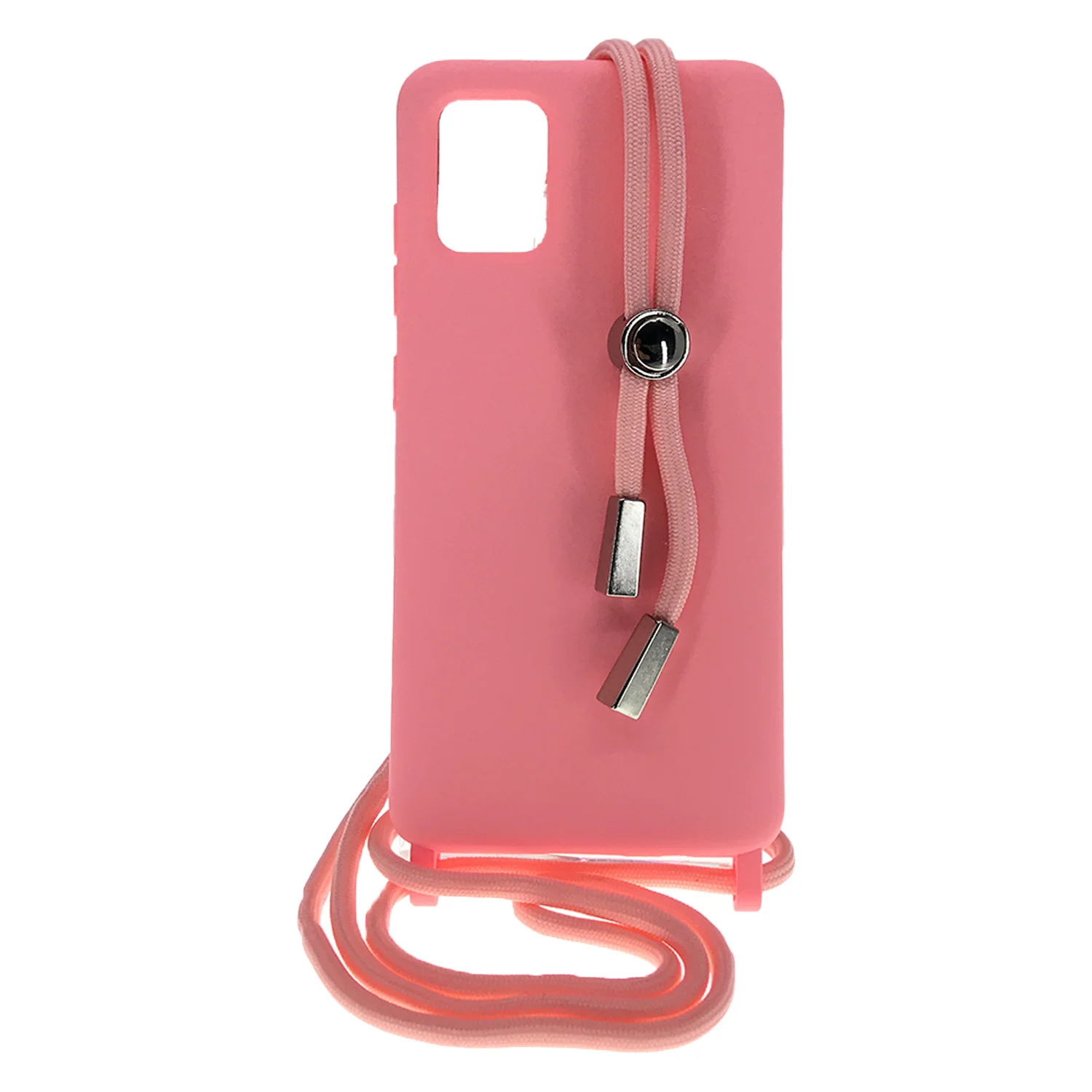 Nettech Samsung Galaxy A72 Uyumlu ipli Nano Arka Koruma Kılıf (Pembe) NT-91844