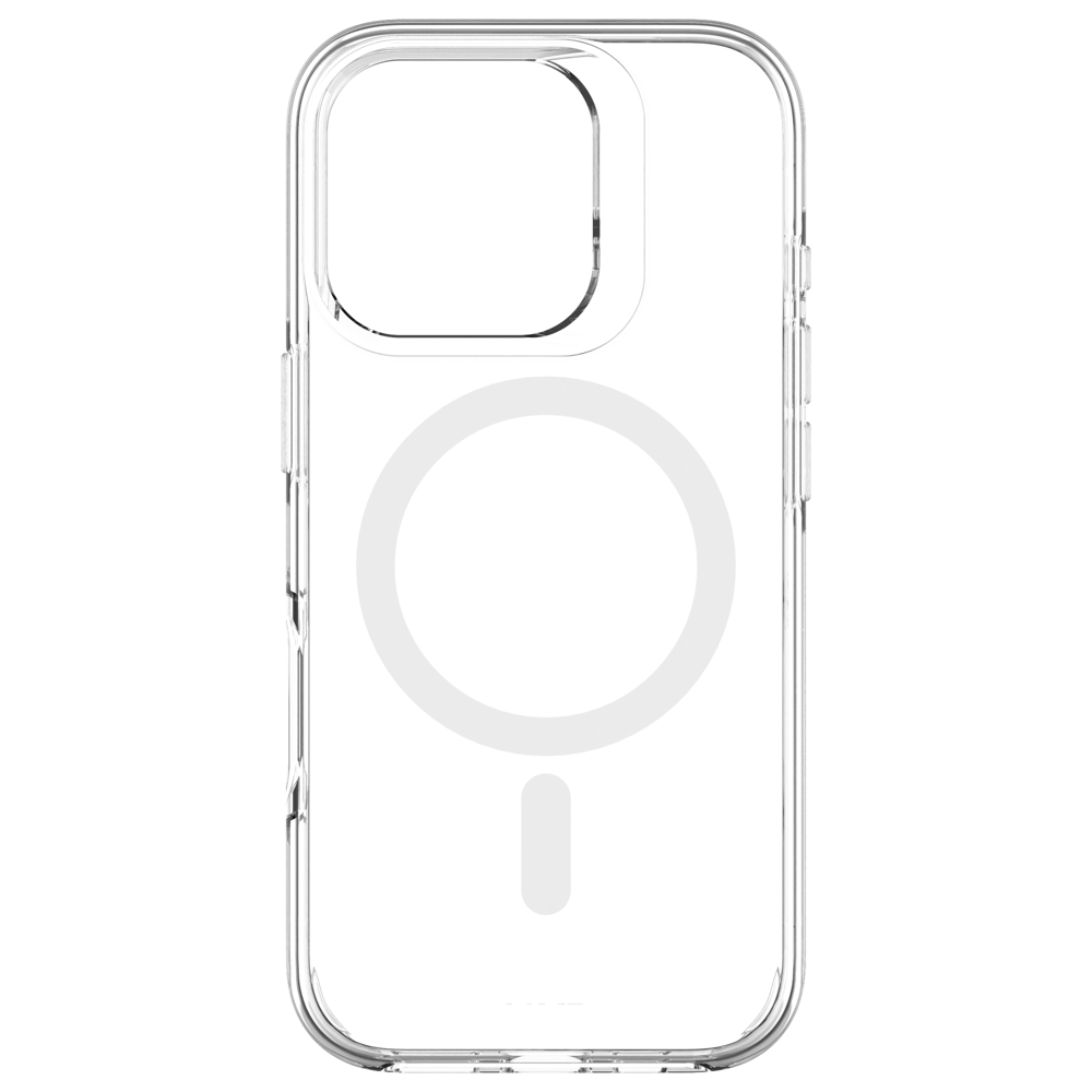 Nettech Apple iPhone 16 Pro Uyumlu Neo Hybrid Magsafe Arka Koruma Kılıf (Şeffaf) NT-111119