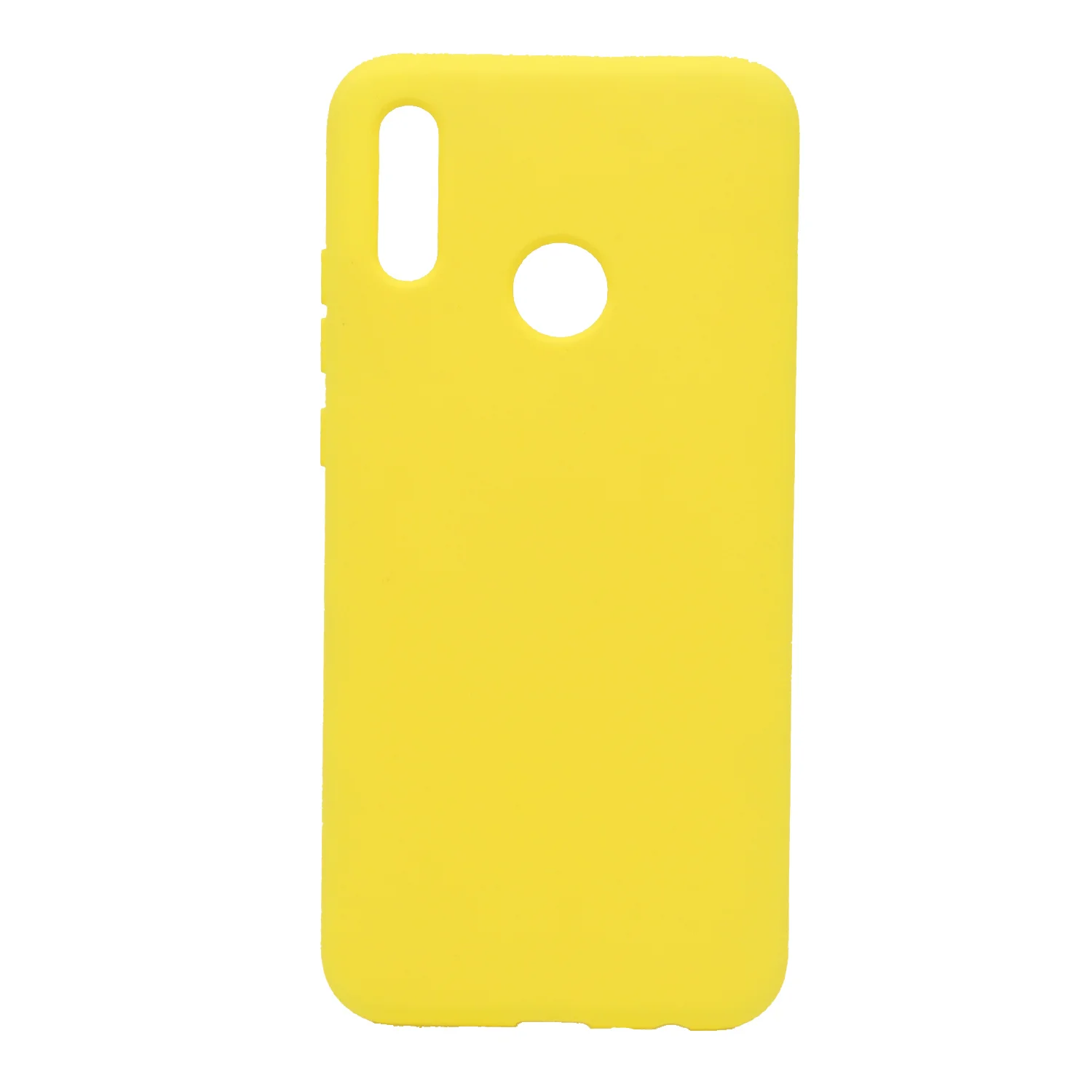 Nettech Huawei P Smart 2019 Uyumlu Nano Arka Koruma Kılıf (Sarı) NT-79178