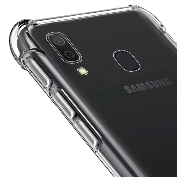 Galaxy A01 Kılıf Zore Nitro Anti Shock Silikon - Renksiz - 1