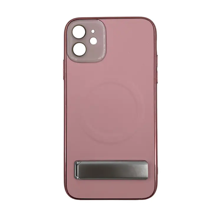 Nettech Apple iPhone 12 Uyumlu NT-N045 Arka Koruma Kılıf (Pembe) NT-108447