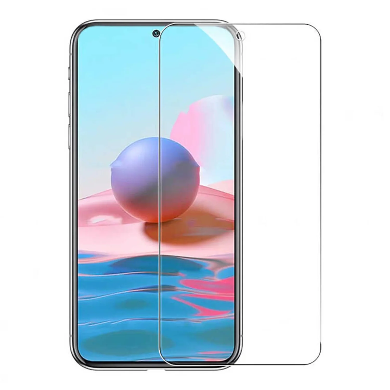 Nettech Xiaomi Mi 11T Uyumlu Ön Koruma Seramik Nano Ekran Koruyucu (Siyah) NT-93790