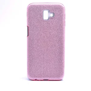 Galaxy J6 Plus Kılıf Zore Shining Silikon - Rose Gold