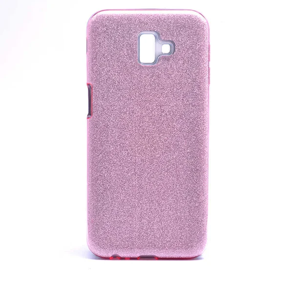 Galaxy J6 Plus Kılıf Zore Shining Silikon - Rose Gold - 1
