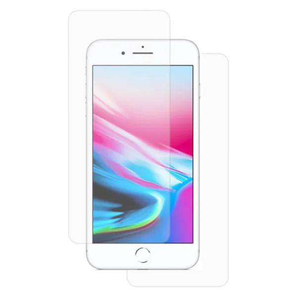 Exquıs Apple iPhone 8 Uyumlu Ön ve Arka Koruma 360 Full Kaplama (Şeffaf) NT-83106 - 1
