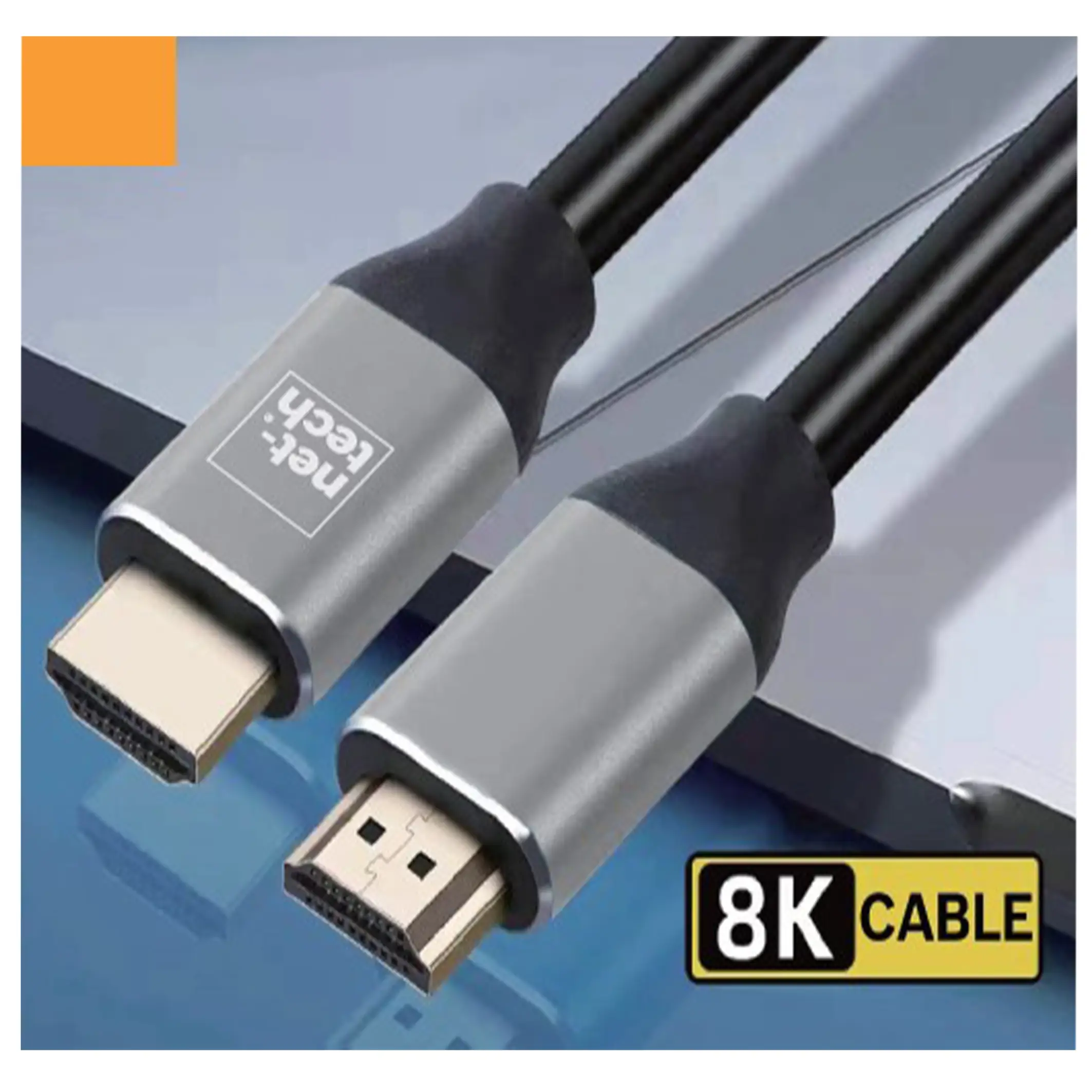 Nettech NT-HD03 8K Plastik 300 Cm Hdmi Kablo (Siyah) NT-100960