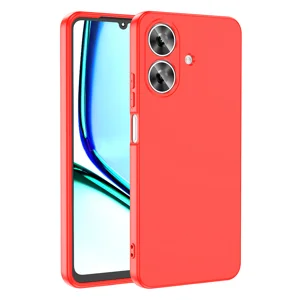 Realme Note 60 Kılıf Zore Mara Lansman Kapak - Kırmızı