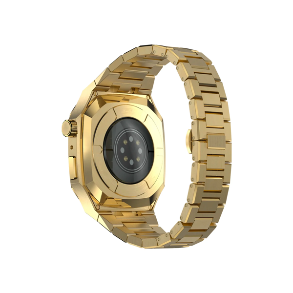 Nettech Apple Watch Seri 42/44 mm Uyumlu Metal Kordon (Rose Gold) NT-92304 - 1