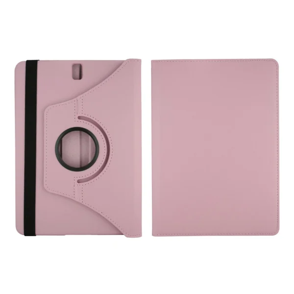 Nettech Samsung Galaxy T820 Tab S3 Uyumlu 360 Kapaklı Kılıf (Pembe) VR-4156 - 2