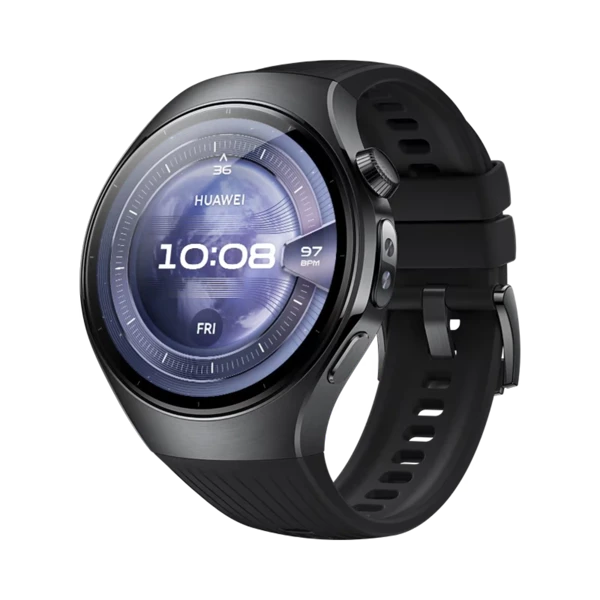 Huawei Watch 5 - Paslanmaz Çelik - 46mm - Wi-Fi - Siyah - 1