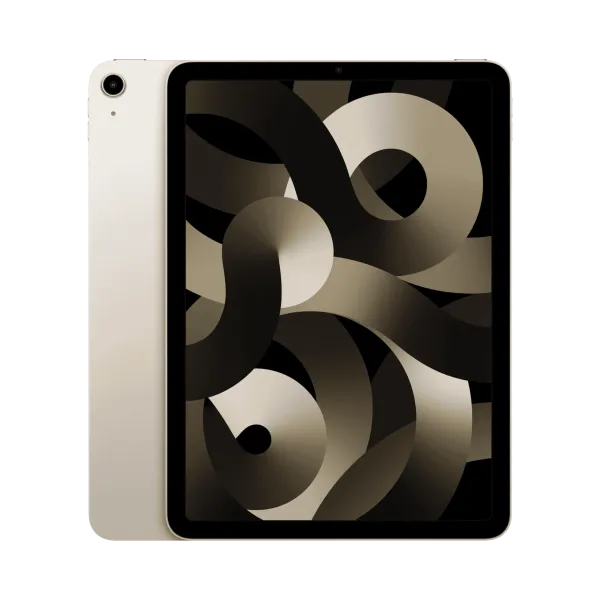 Apple iPad Air (5. Nesil) - 256 GB - 10.9" - Cellular - Yıldız Işığı - 1