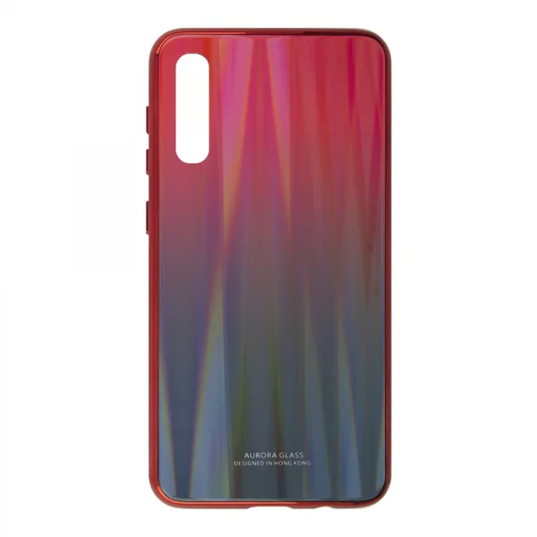 Nettech Samsung Galaxy A30S Uyumlu Degrade Arka Koruma Kılıf (Kırmızı) VR-16141 - 1