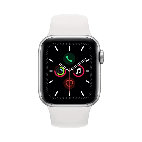 Apple Watch Series 5 - Alüminyum - 40mm - Cellular - Gümüş