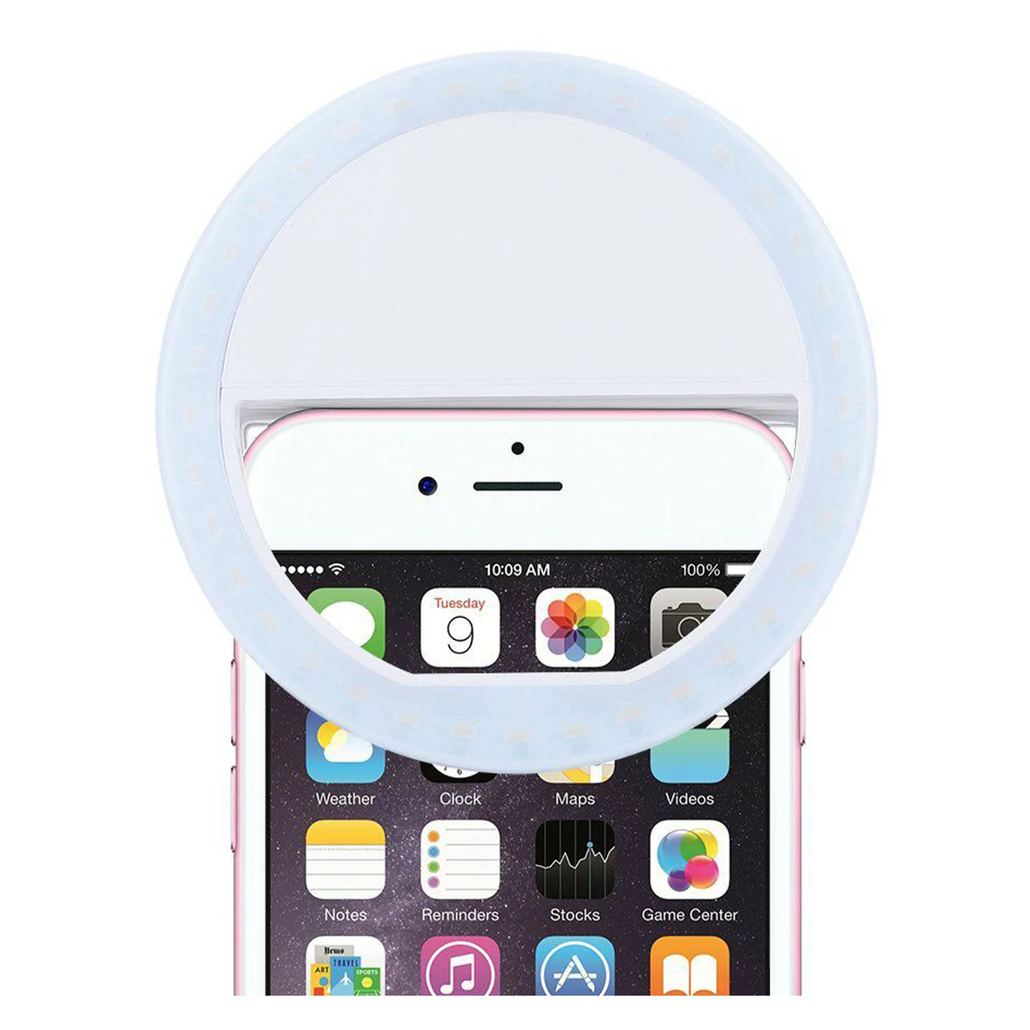 Paleon PLO Led Mandallı Telefon Üstü Aydınlatma Lamba (Beyaz) NT-84876