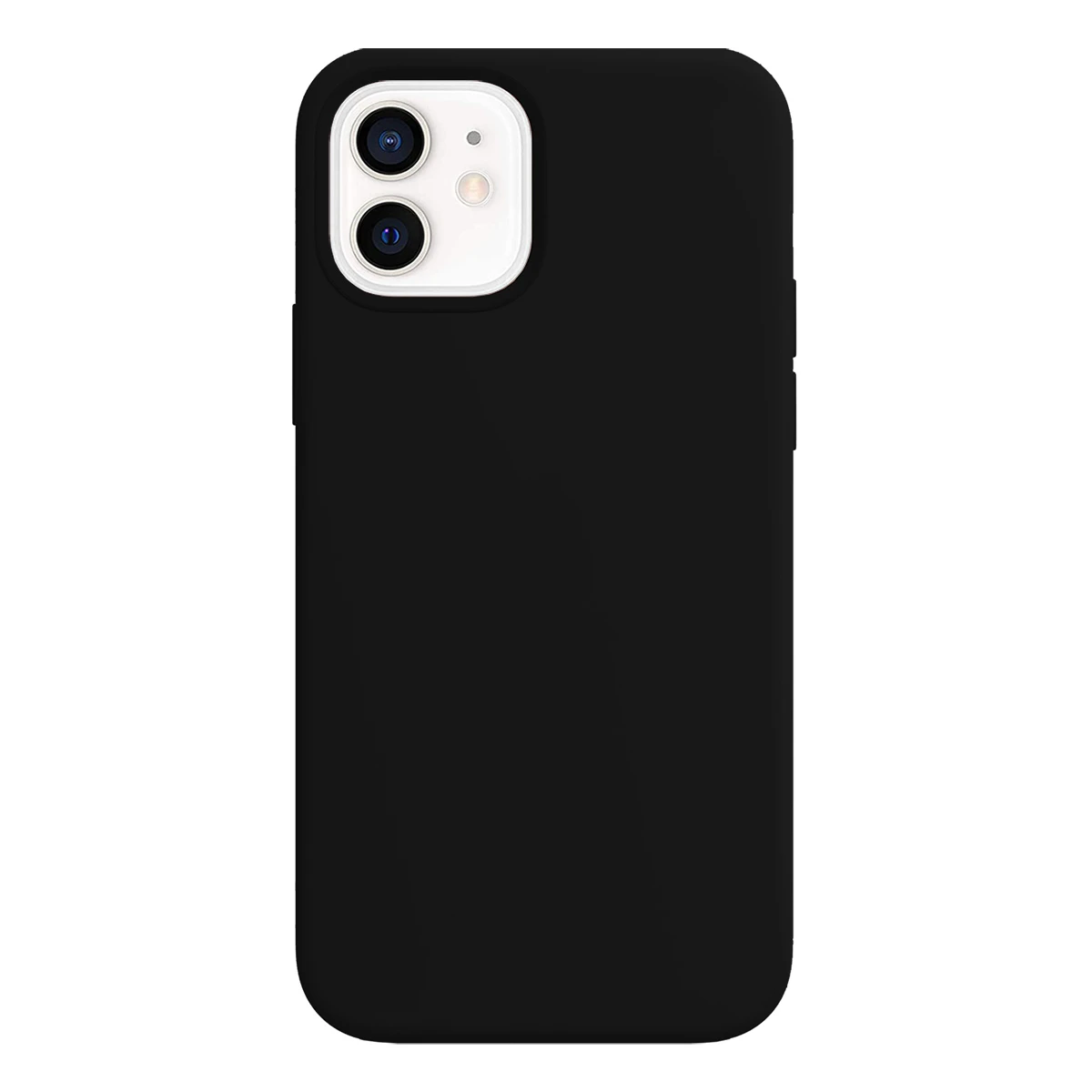 Buff İPhone 12 Mini Rubber S Kılıf Black