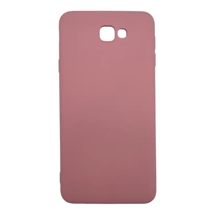 Nettech Samsung Galaxy G610 J7 Prime Uyumlu Nano Arka Koruma Kılıf (Pembe) VR-20670