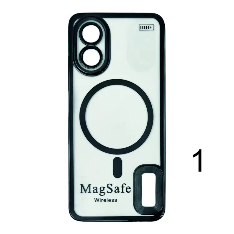 Nettech Oppo A38 Uyumlu Round Silikon Seri Arka Koruma Kılıf (Çeşitli Renk) NT-111685