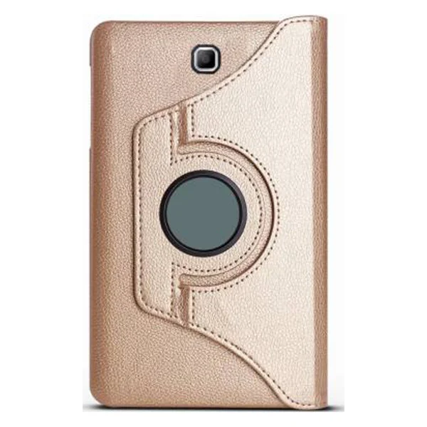 Nettech Samsung Galaxy T230 Tab 4 7.0 Uyumlu 360 Kapaklı Kılıf (Gold) VR-13477 - 2