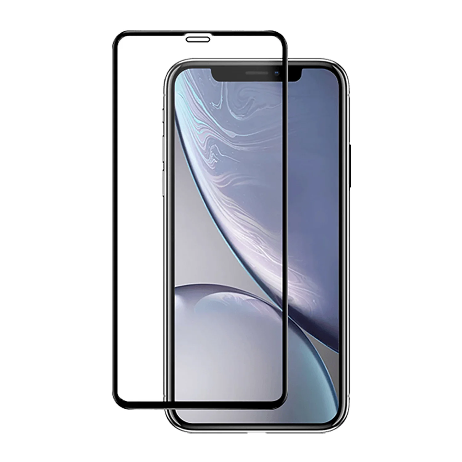 Nettech Apple iPhone 12 Pro Max Uyumlu Ön Koruma Seramik Nano Ekran Koruyucu (Siyah) NT-83432