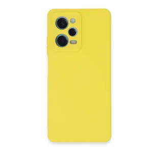 Nettech Xiaomi Redmi Note 12 Pro 5G Uyumlu Nano Arka Koruma Kılıf (Sarı) NT-104904