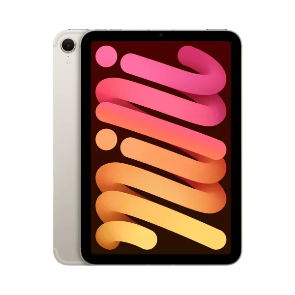 Apple iPad mini (A17 Pro) - 256 GB - 8.3" - Cellular - Yıldız Işığı - 1