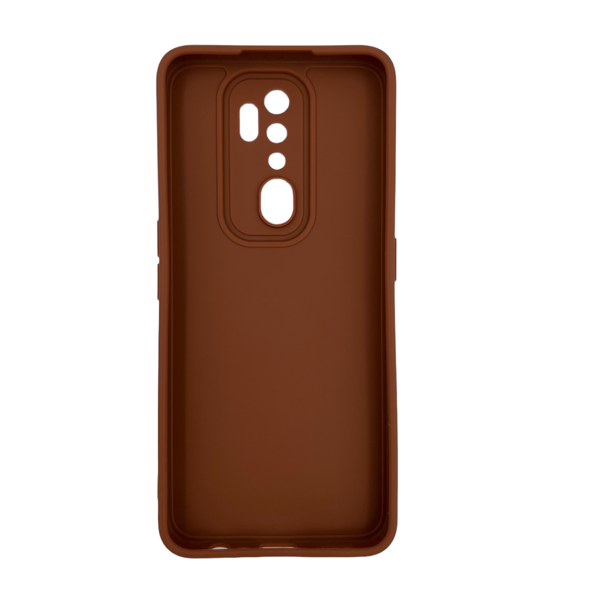 Nettech Oppo A5 2020 Uyumlu Maskot Seri Arka Koruma Kılıf (Kahverengi) NT-109796 - 2